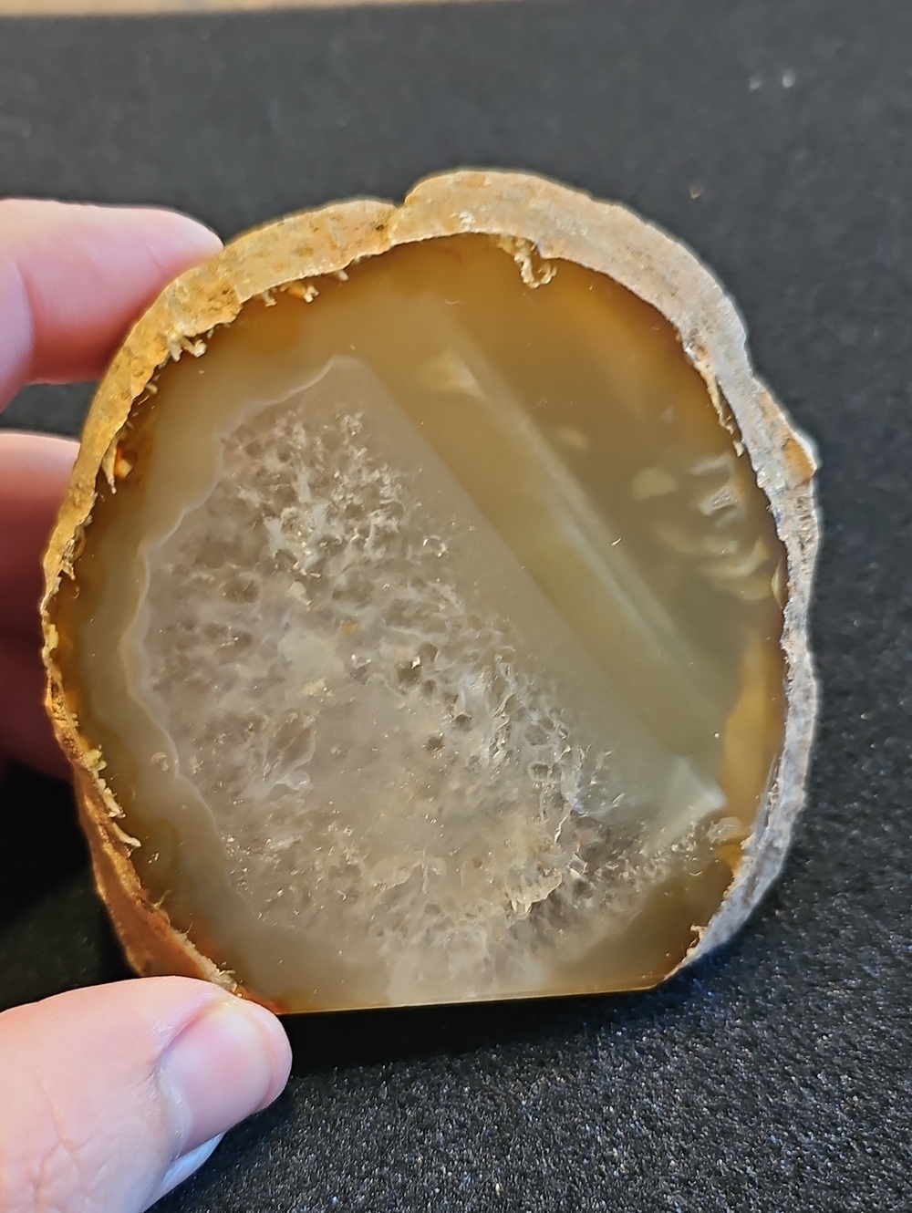 Bundle Me!: Polished Brown Agate Geode Slice